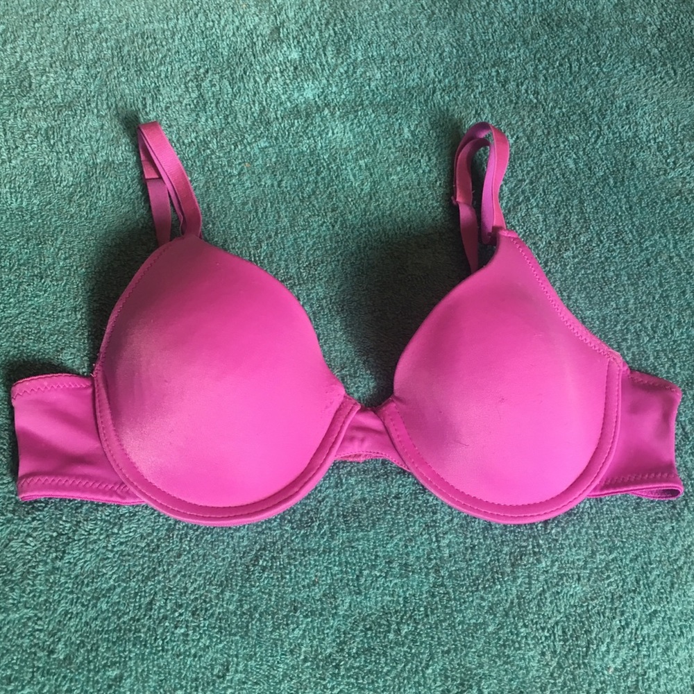 Bright Purple Multi-Way Bra, 34A
